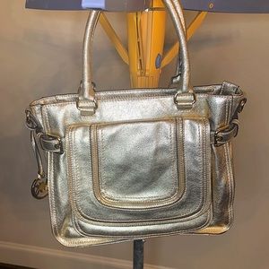 Gold Metallic Michael Kors Purse!